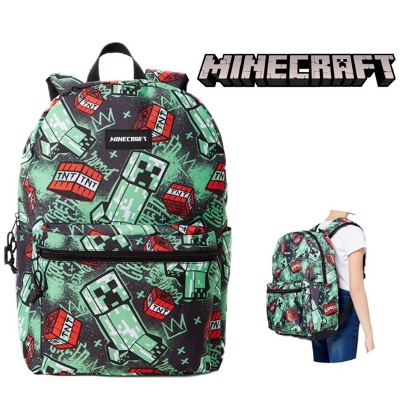 Minecraft Kids Backpack - Picture 1 of 15